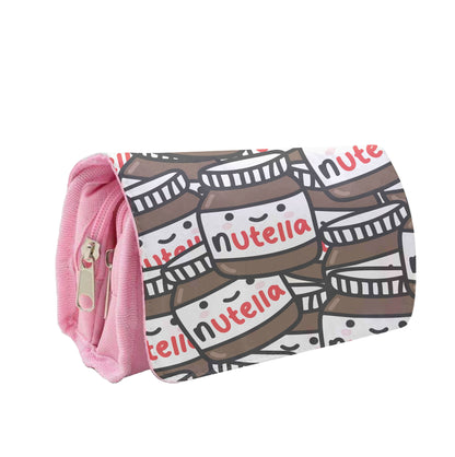 Cute Nutella Pattern Pencil Case