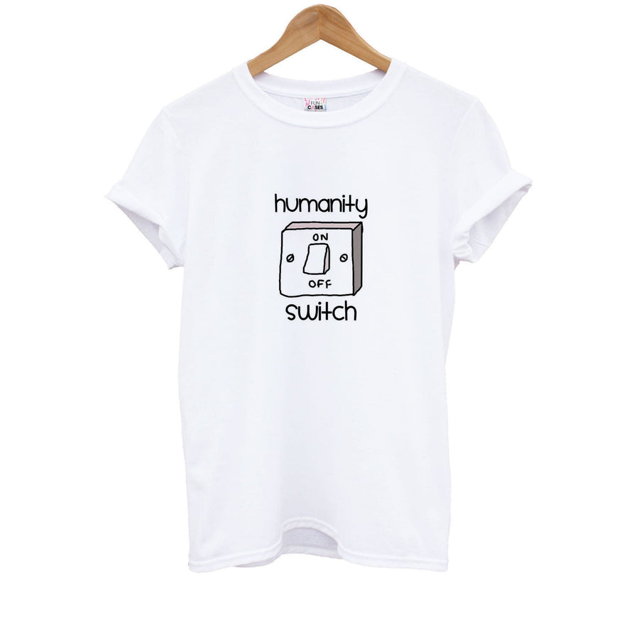 Humanity Switch - Vampire Diaries Kids T-Shirt