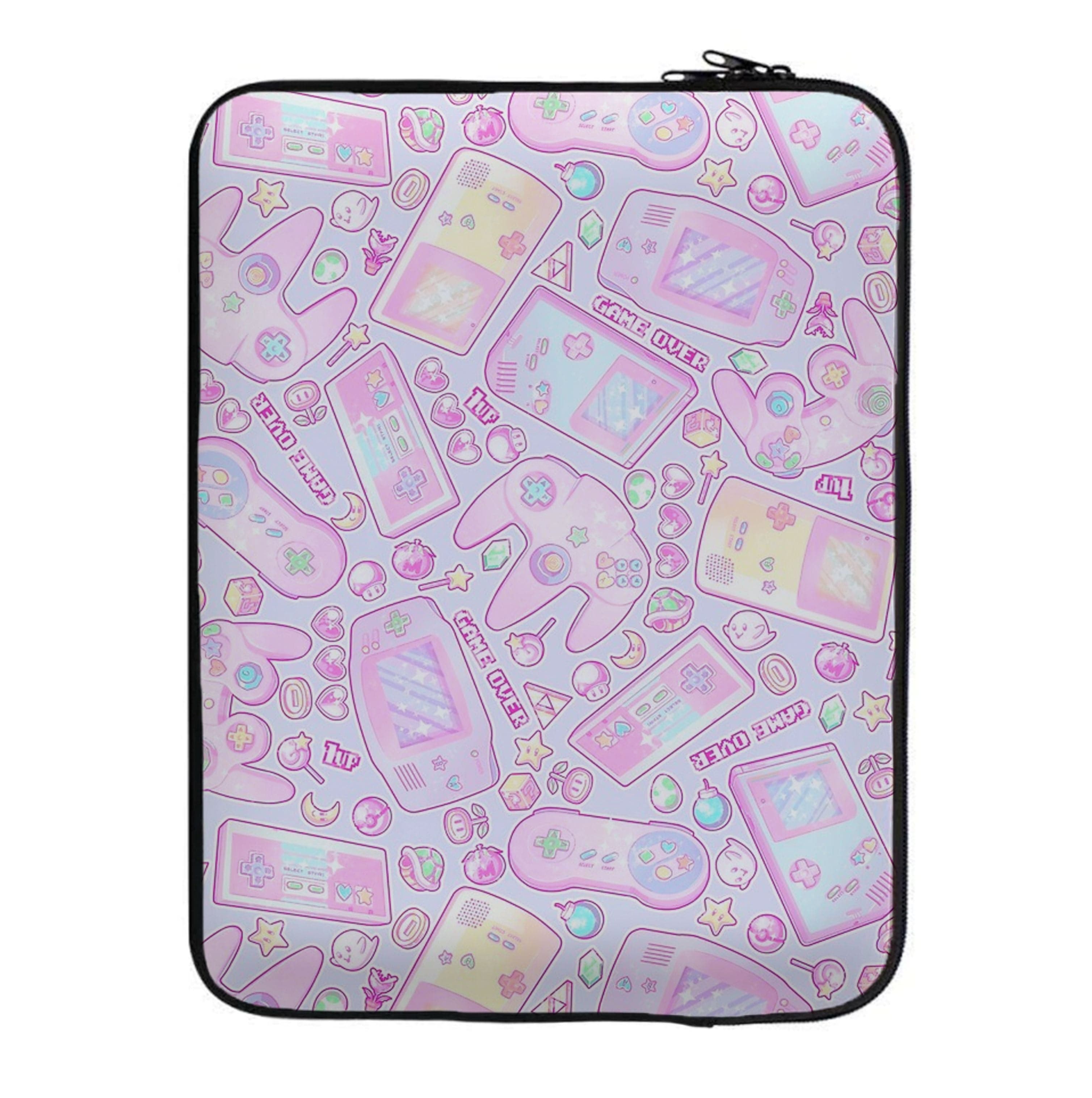 Power Up, Gaming Pattern Laptop Sleeve