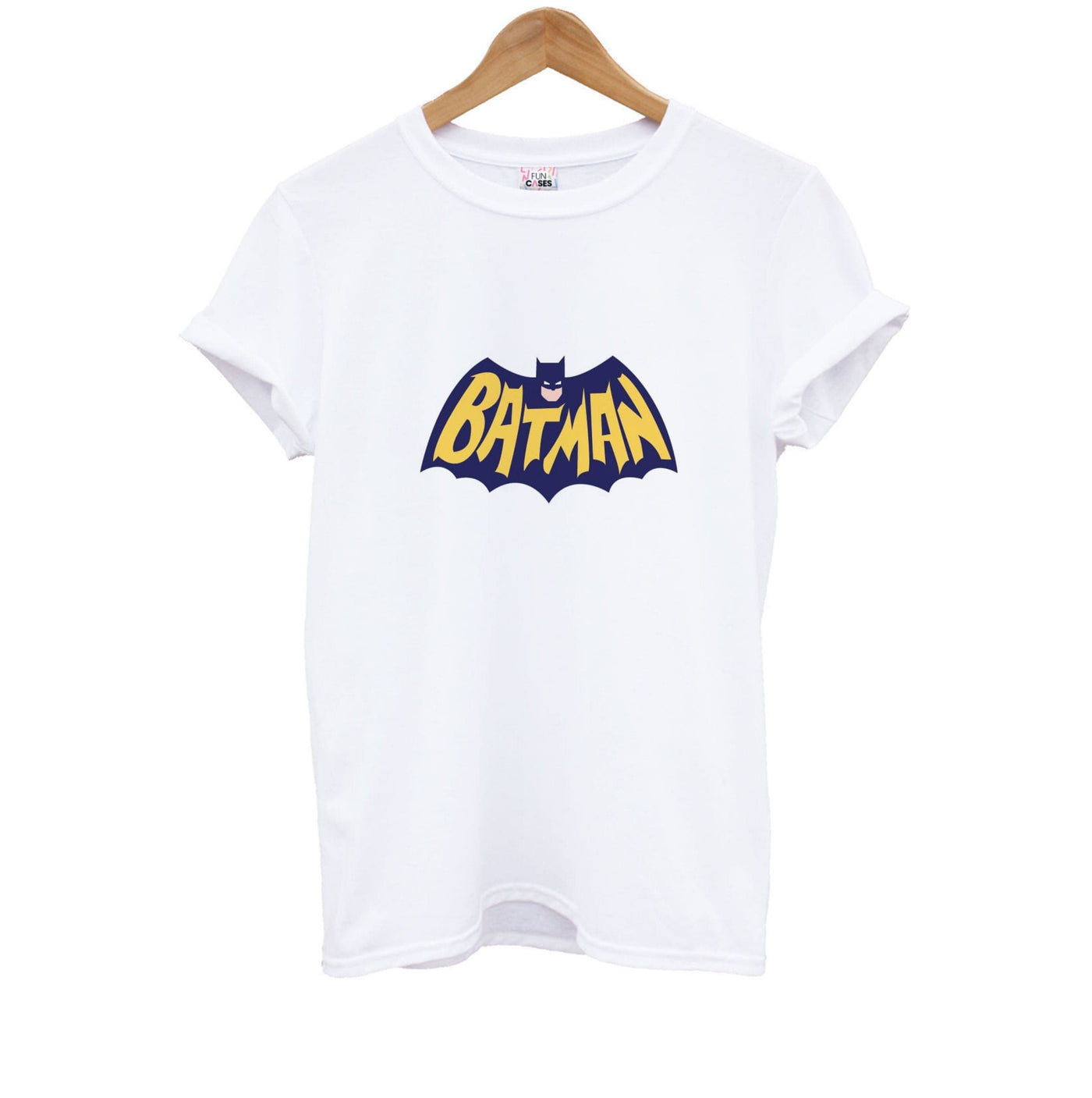 Batman Purple Logo Kids T-Shirt