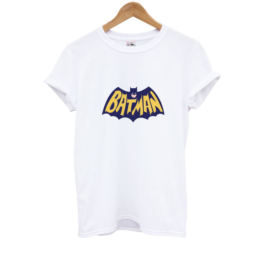 Batman Purple Logo Kids T-Shirt