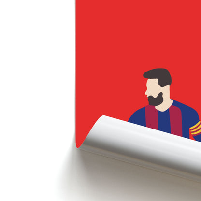 Messi Barca Poster