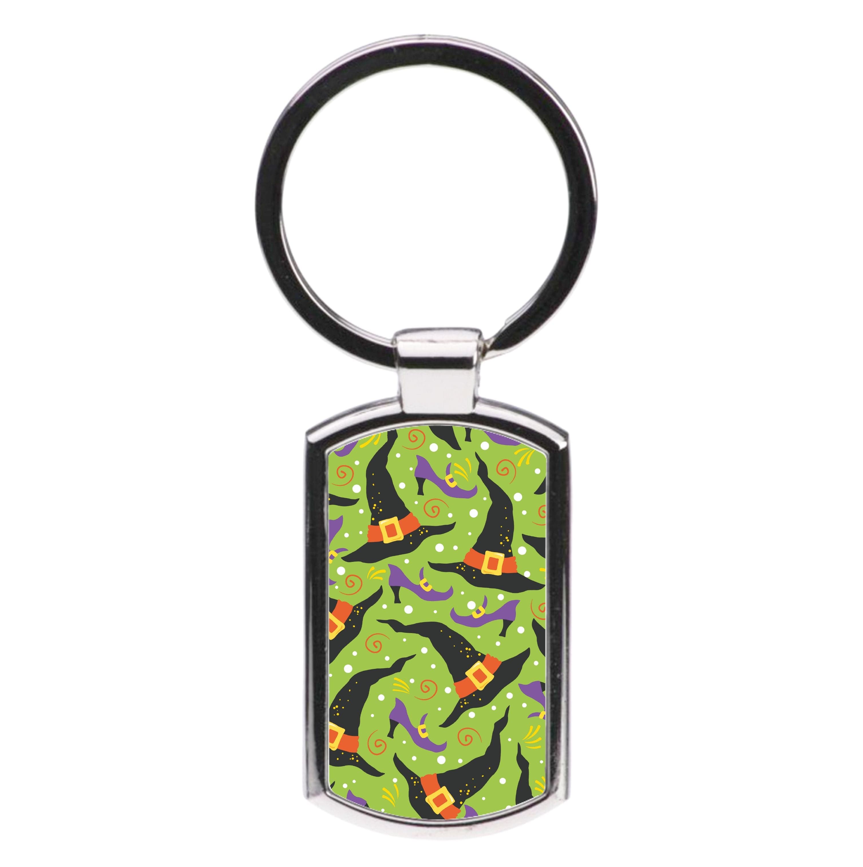 Witch's Attire Pattern - Halloween Luxury Keyring