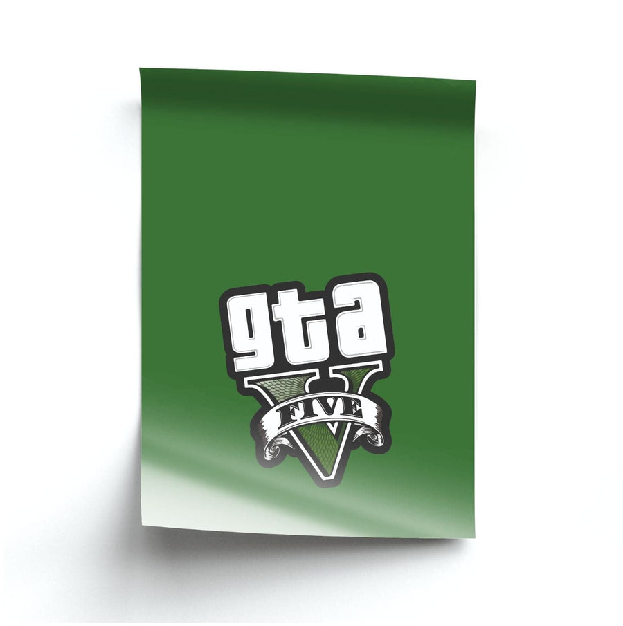 Green Five - GTA Poster