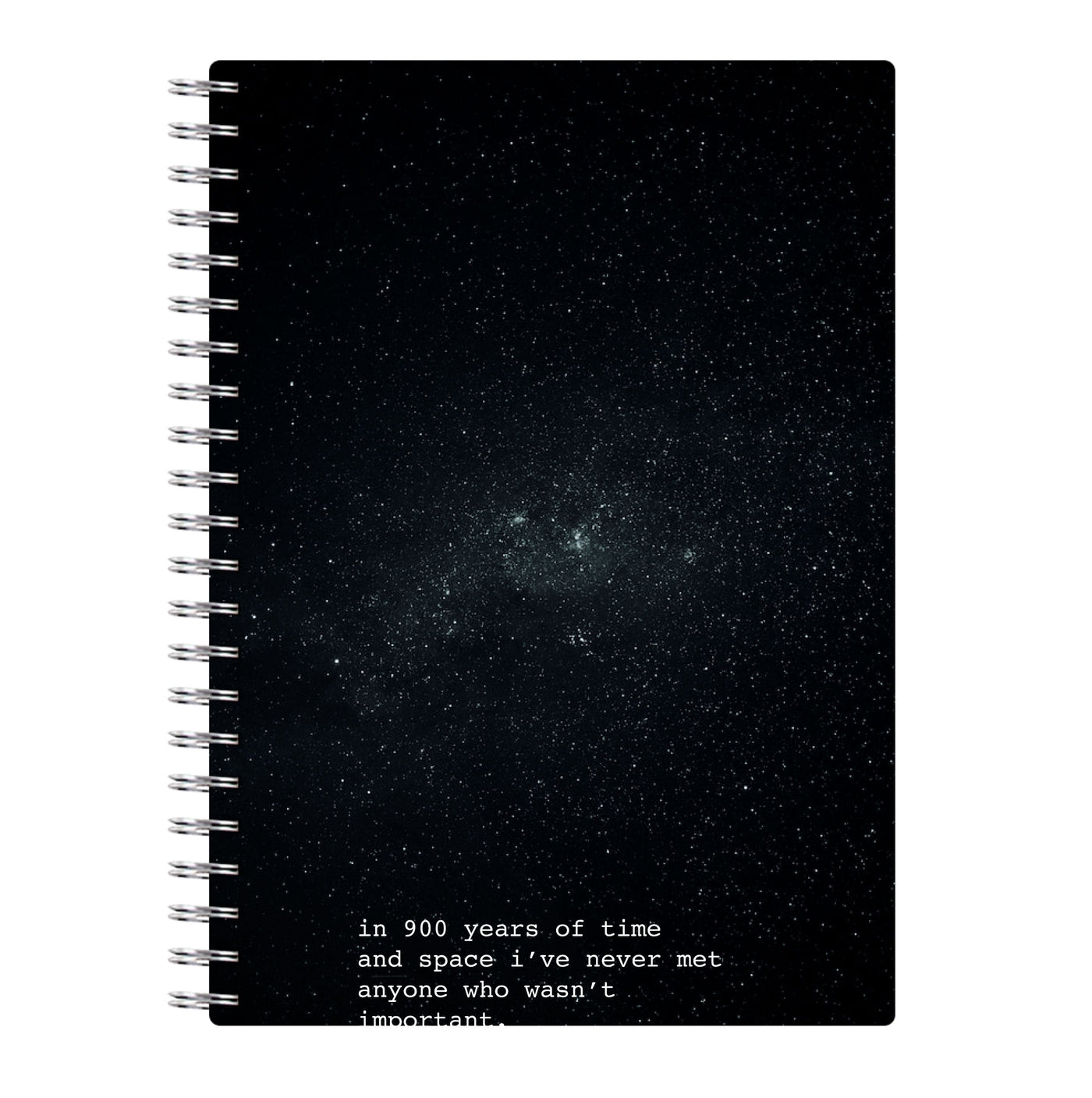 In 900 Years - Doctor Who Notebook