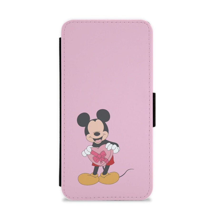 Mickey's Gift - Disney Valentine's Flip / Wallet Phone Case