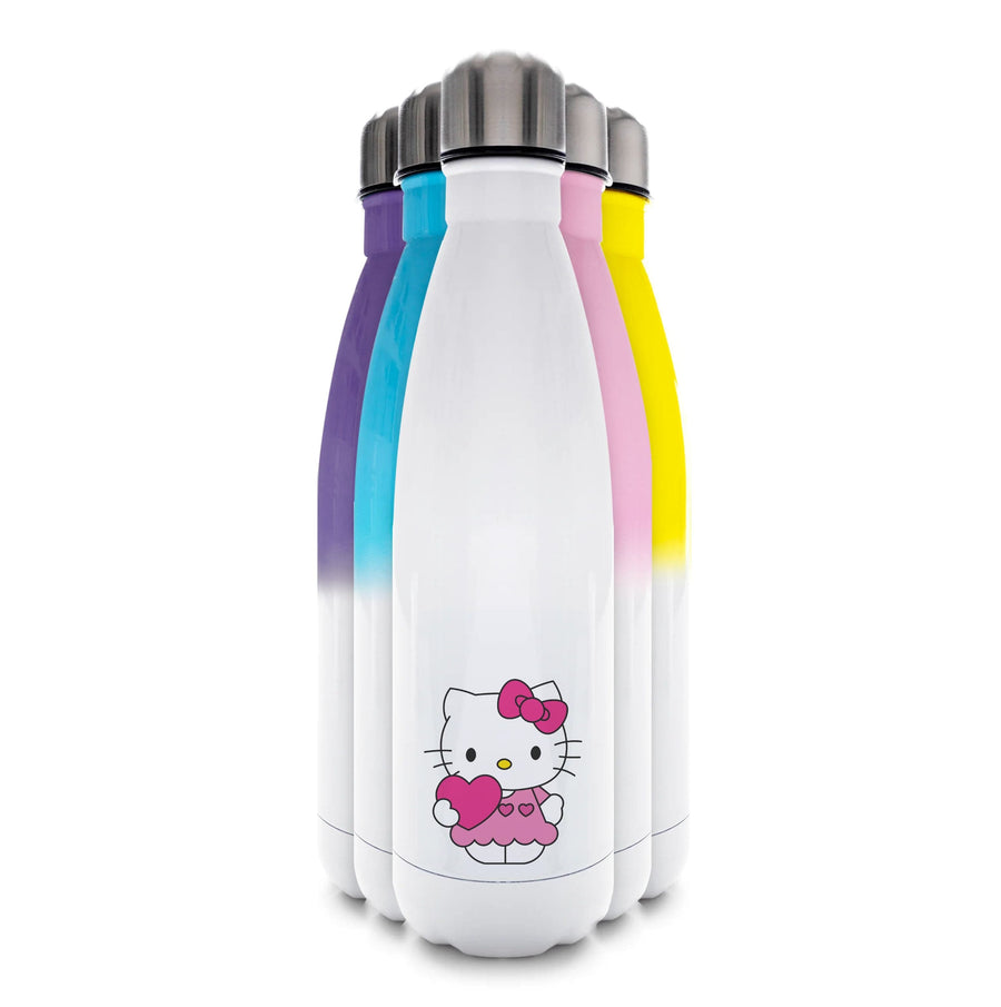 Love Heart - Hello Kitty Water Bottle