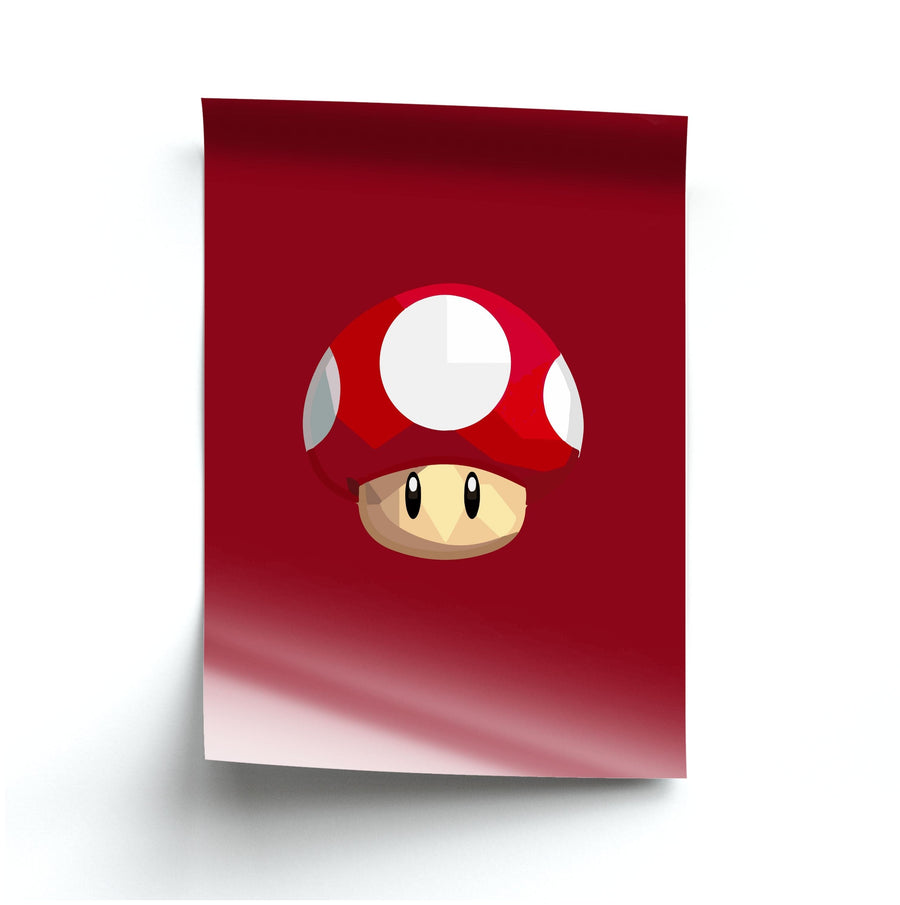 Toad - Mario  Poster