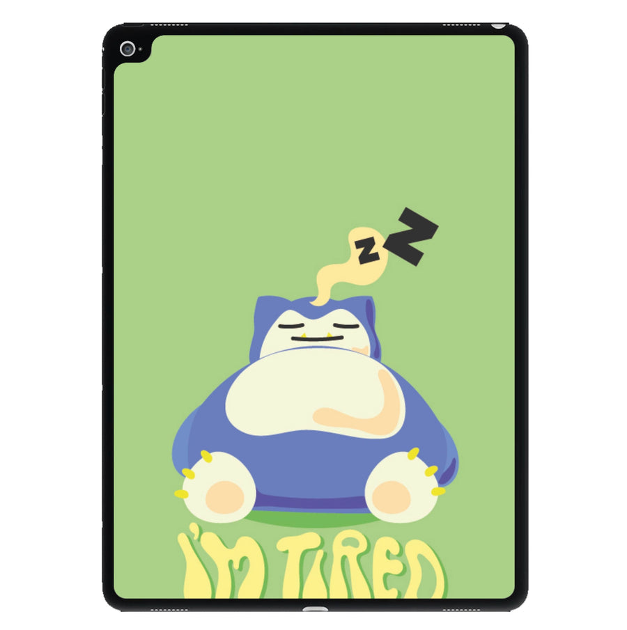 Tired Snorlax - Pokemon iPad Case