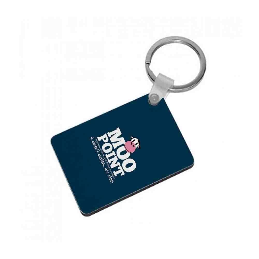 A Moo Point - Joey Tribbiani Keyring - Fun Cases