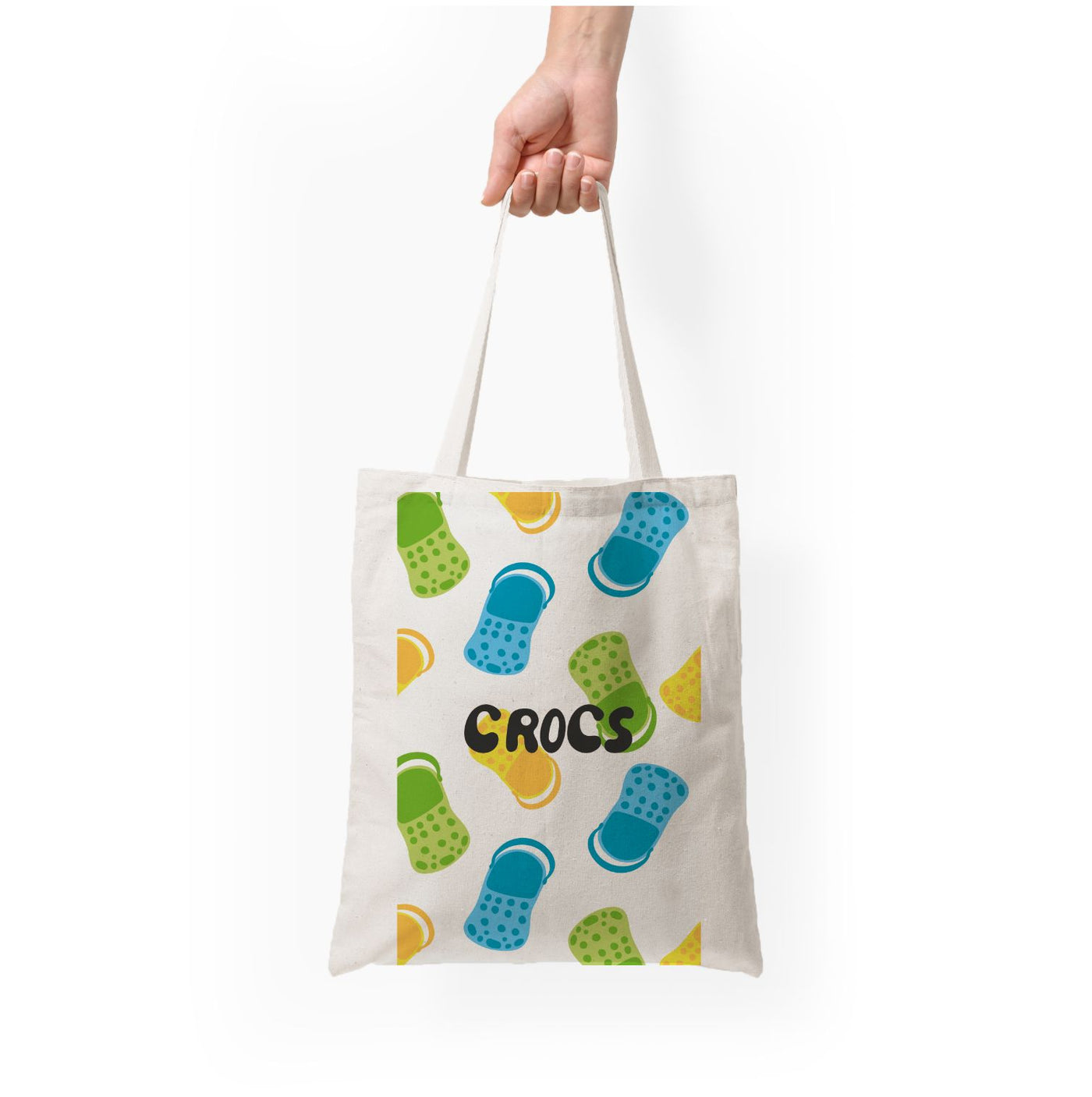Crocs Pattern Tote Bag