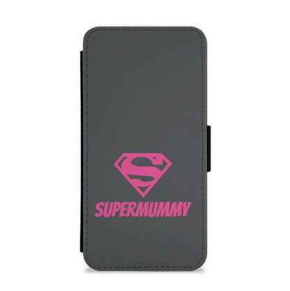 Super Mummy - Mothers Day Flip / Wallet Phone Case