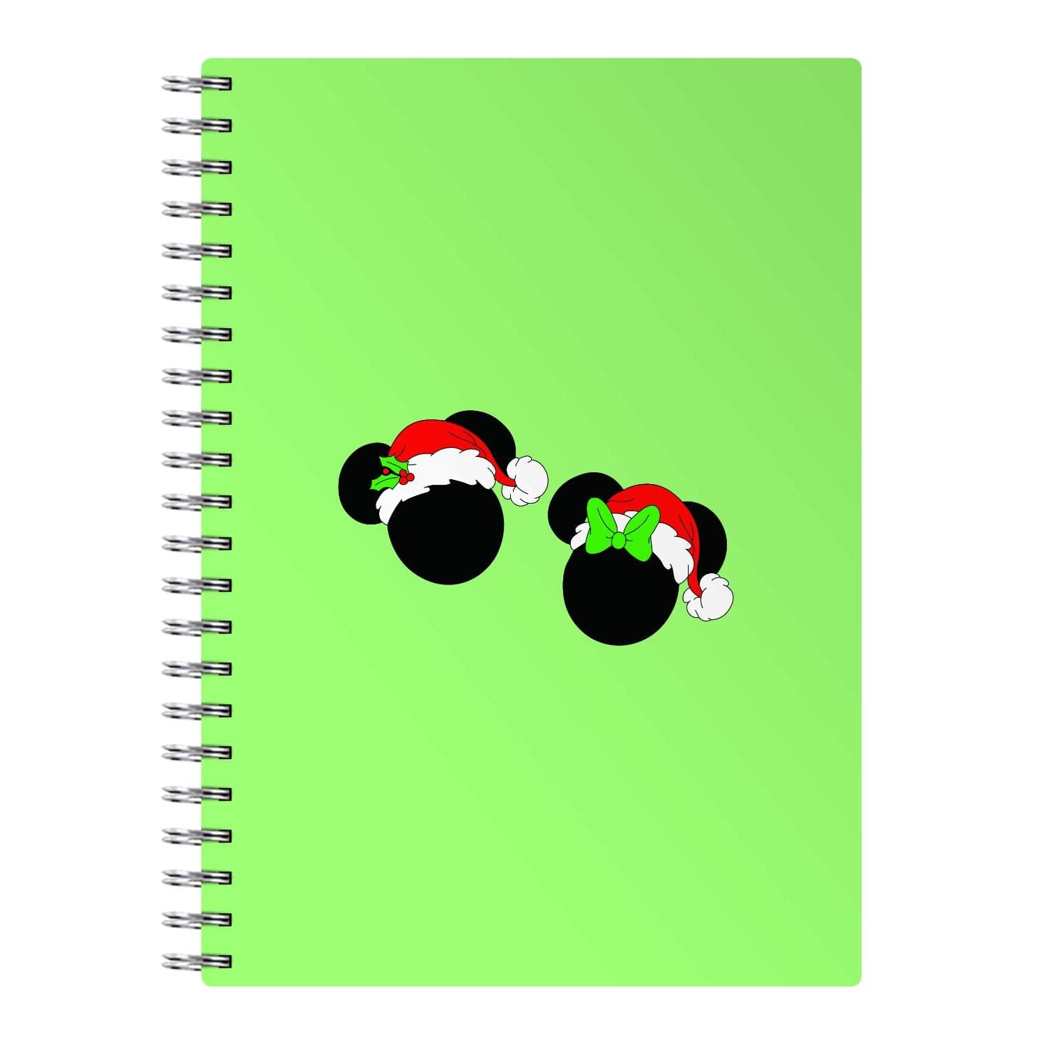 Festive Mice Christmas Notebook