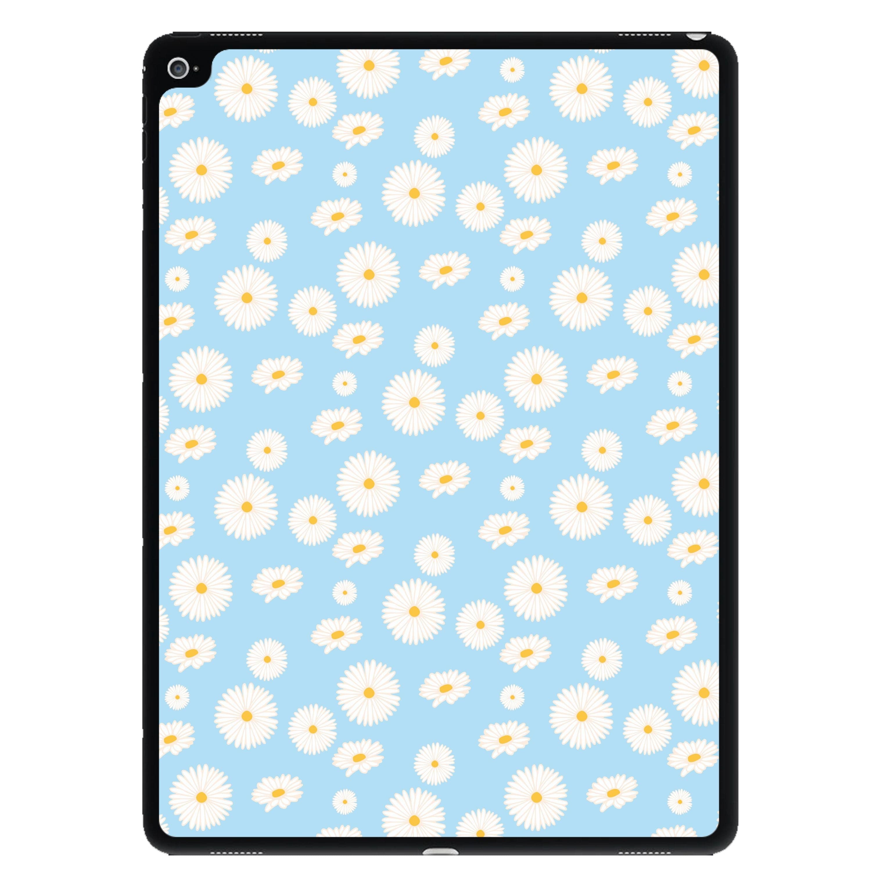 Blue Daisies - Floral iPad Case