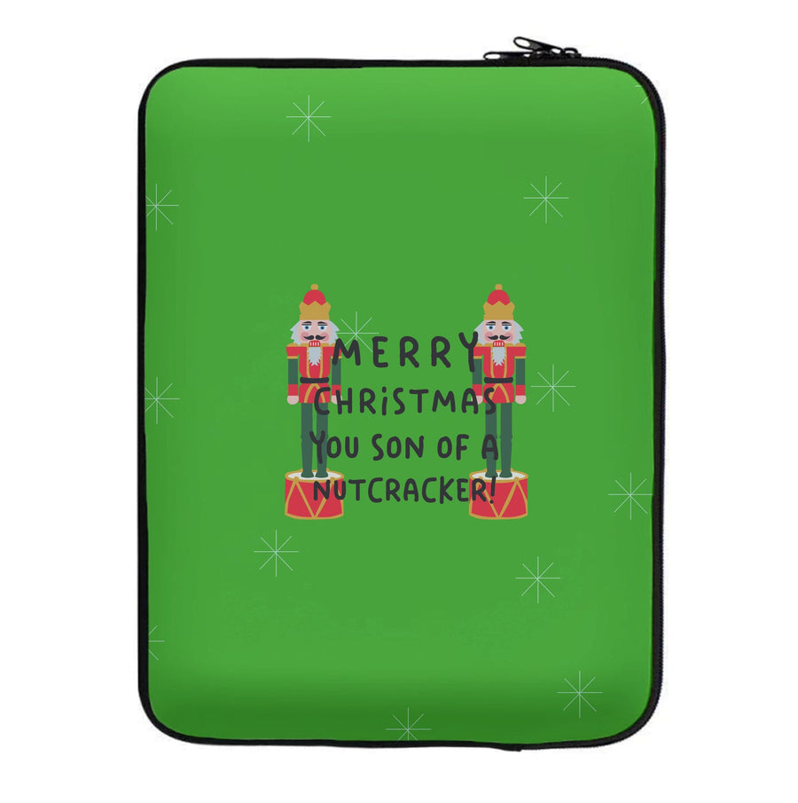 Merry Christmas You Son Of A Nutcracker - Elf Laptop Sleeve