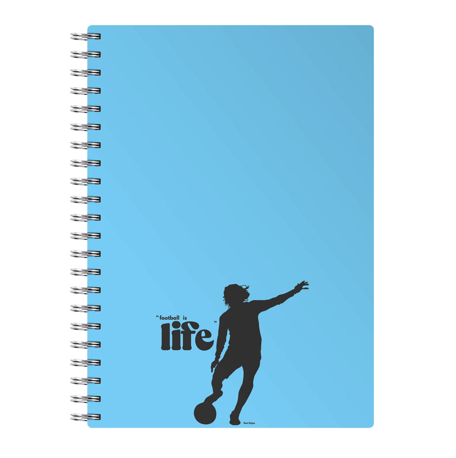 Football Is Life - Ted Lasso Notebook