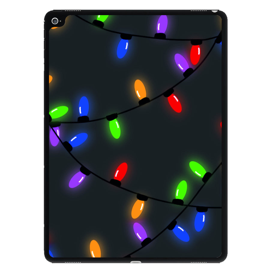 Rainbow Lights - Christmas Patterns iPad Case