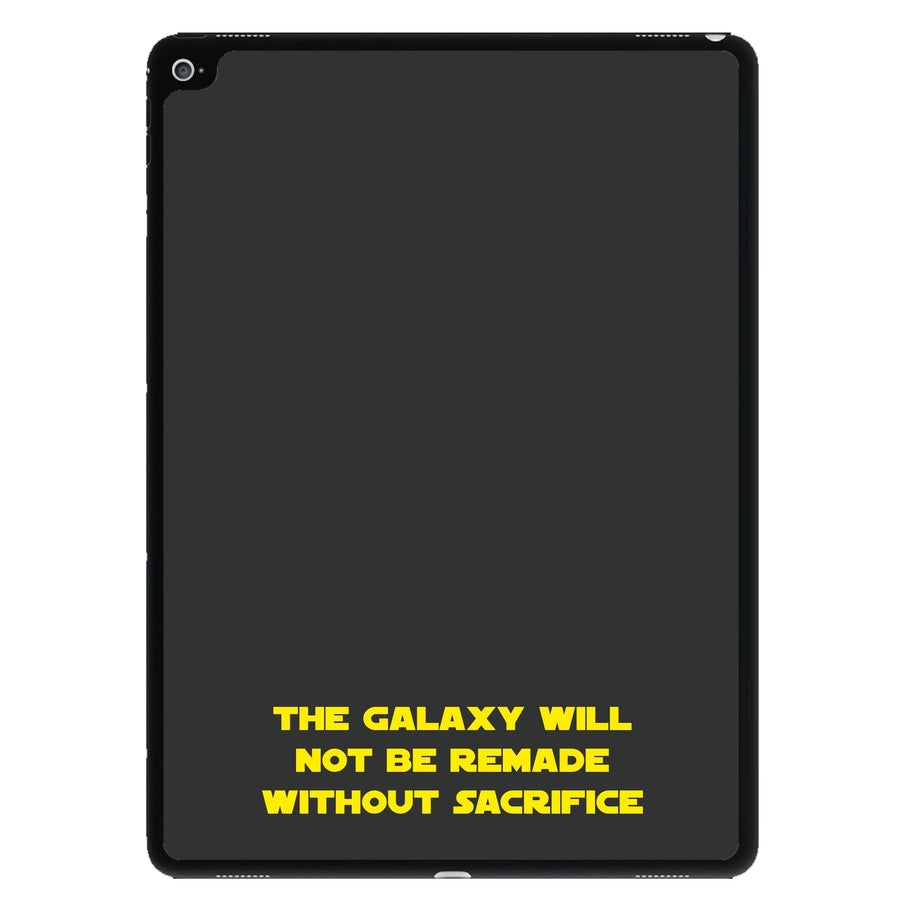 Galaxy Will Not Be Remade - Tales Of The Jedi  iPad Case