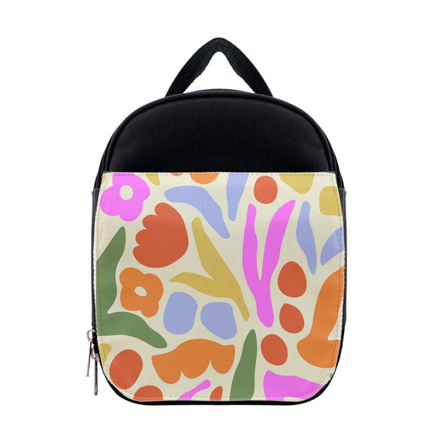 Abstract Floral Pattern - Floral Lunchbox