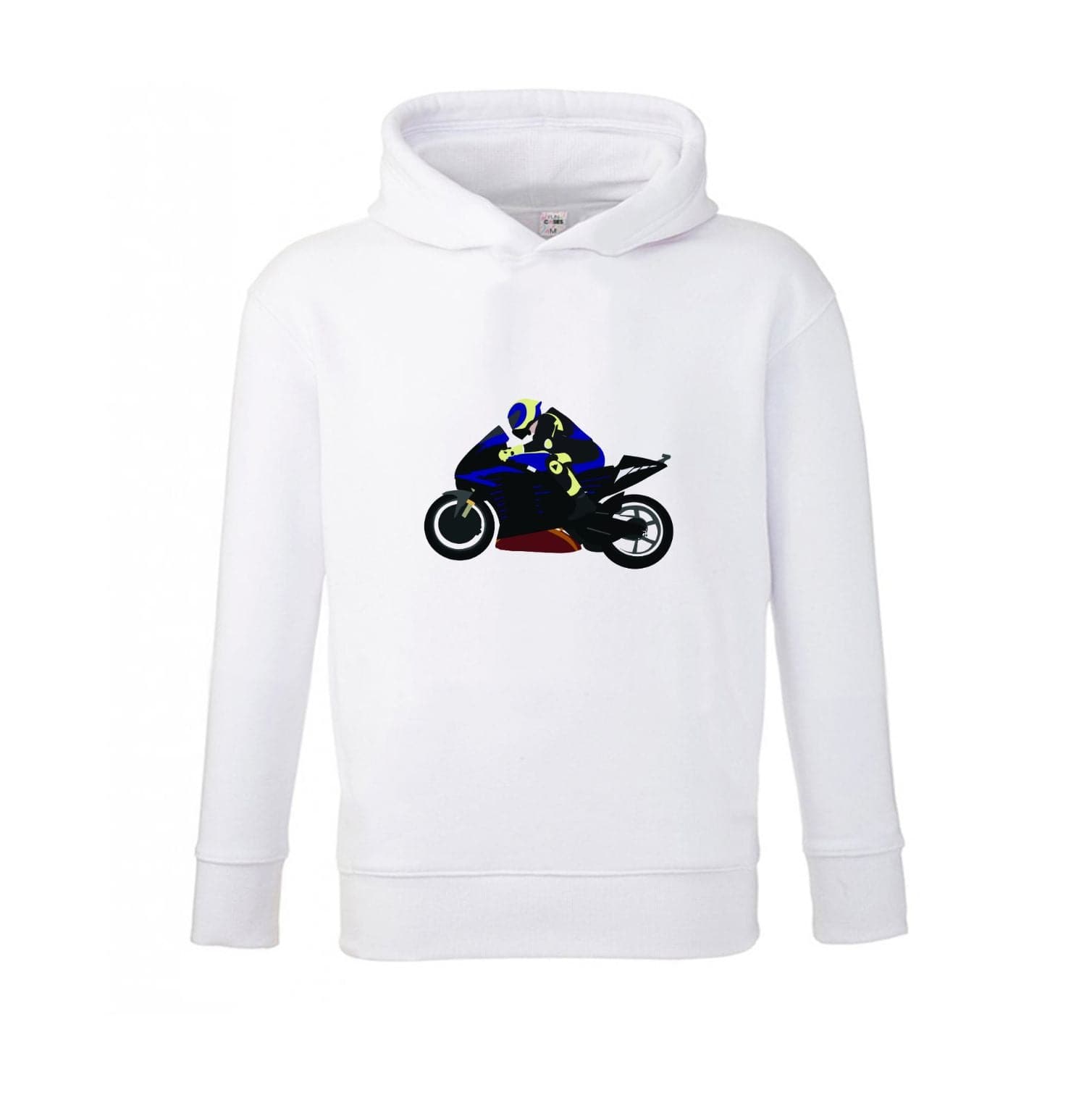 Purple Motorbike - Motorbike Kids Hoodie