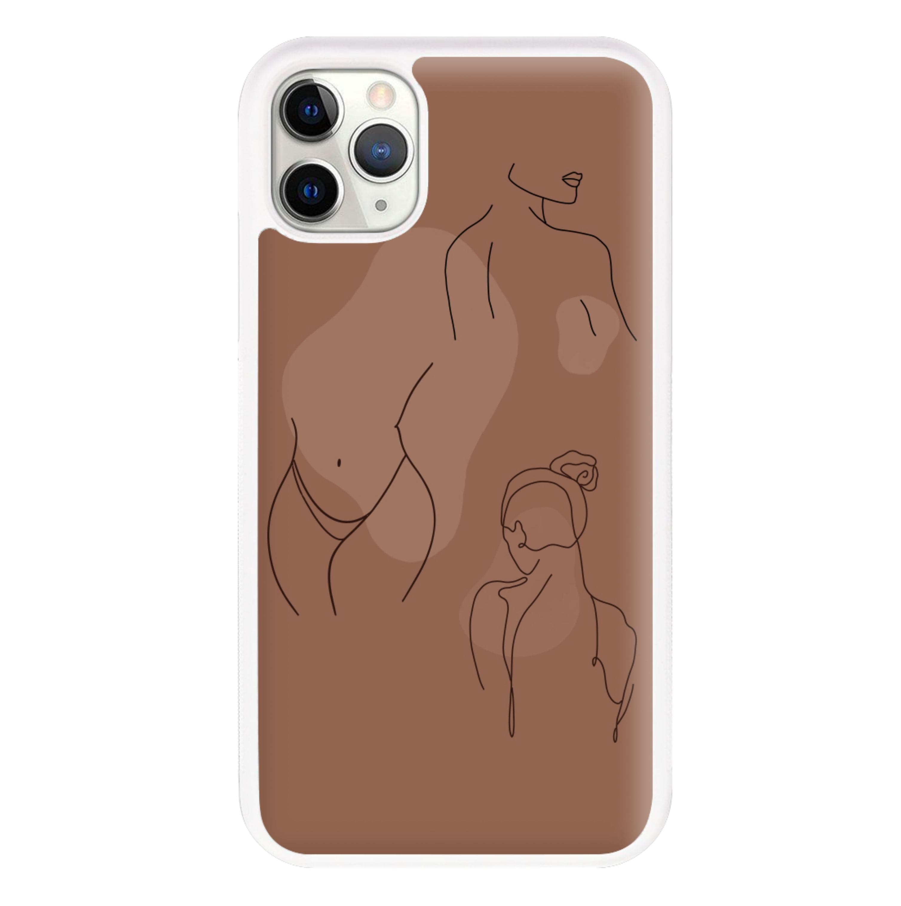 Silouhette nude Phone Case