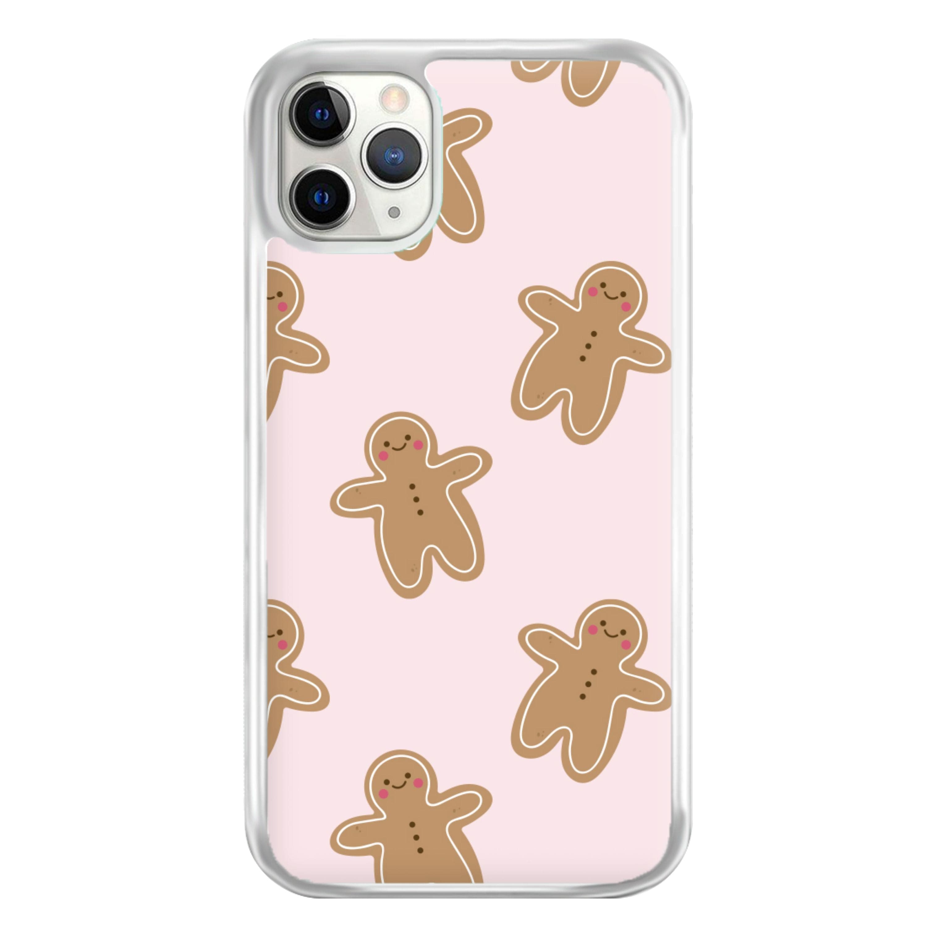 Gingerbread Men Christmas Pattern Phone Case