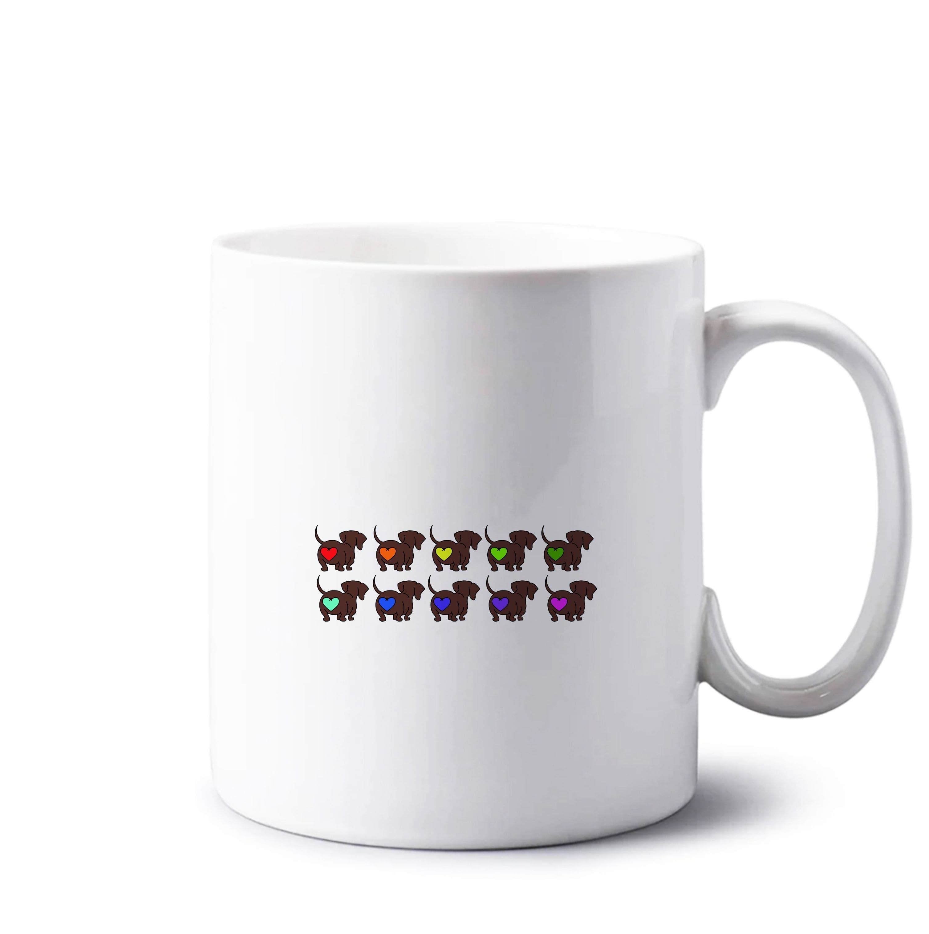 Love hearts - Dachshunds Mug