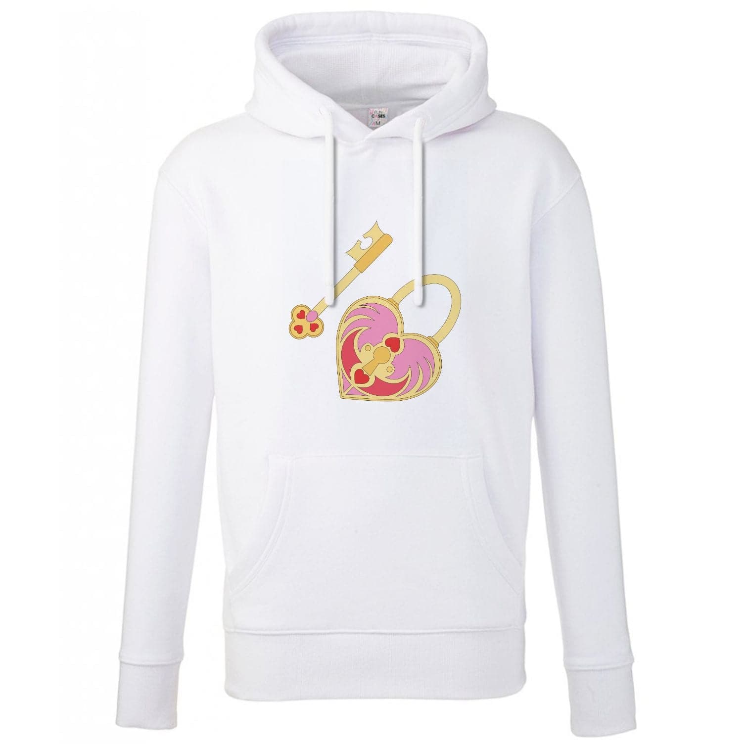 Pink Locket And Key - Valentine's Day Hoodie