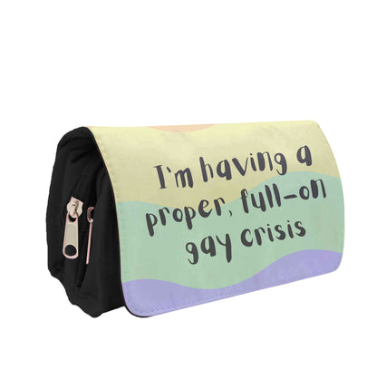 Gay Crisis - Heart TV Pencil Case