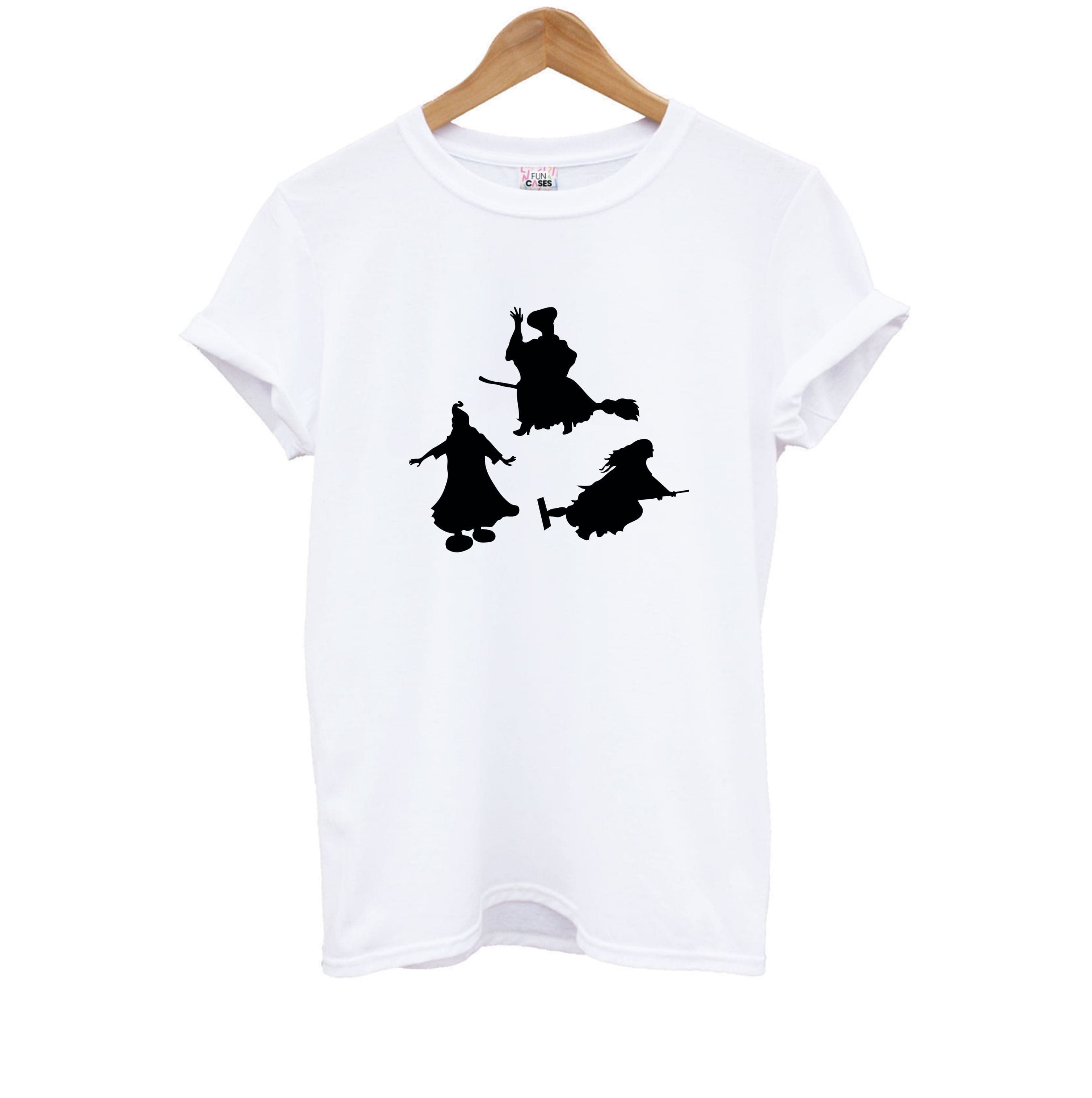 Witches Outline - Hocus Halloween Kids T-Shirt