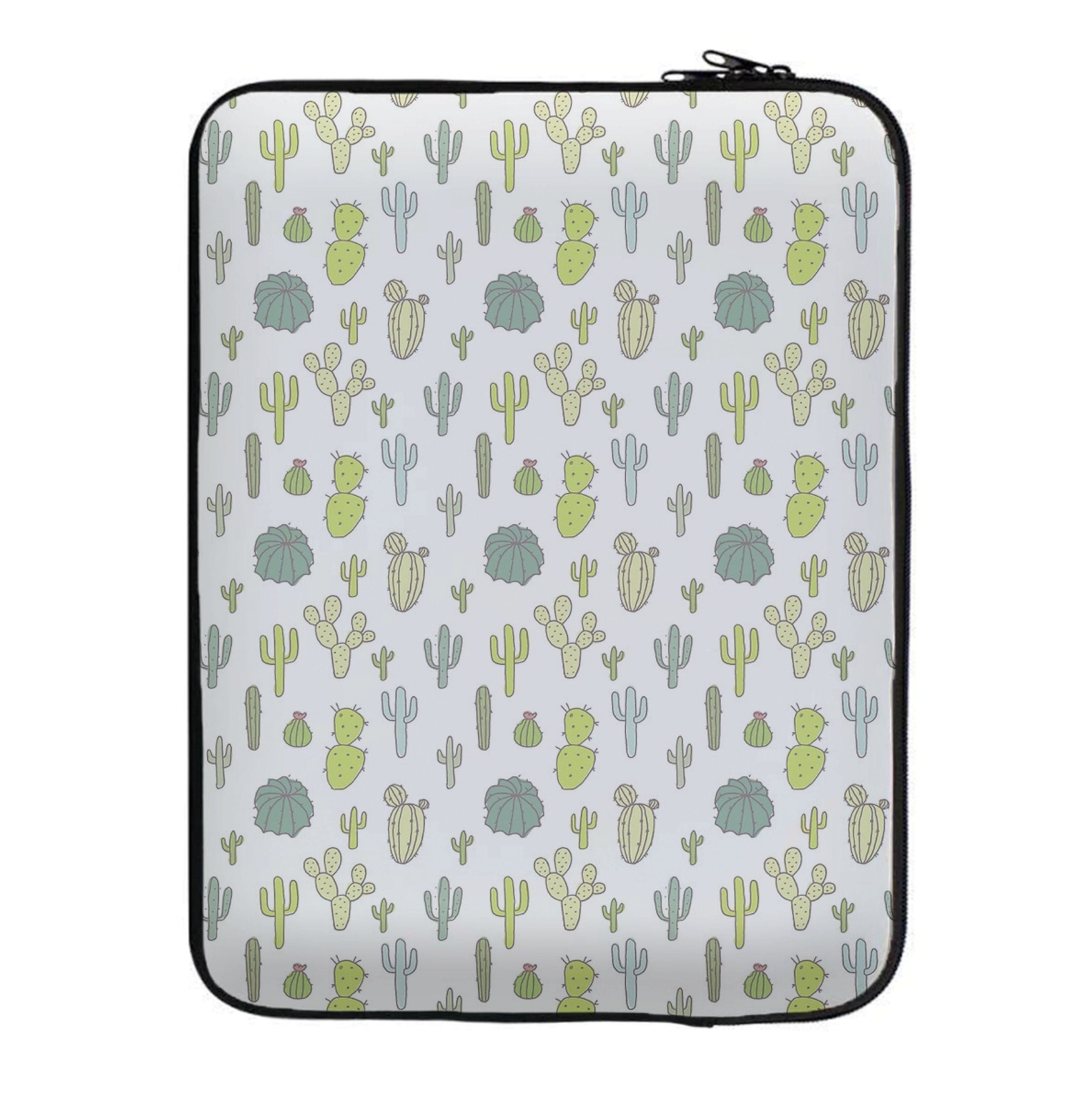 Cactus Pattern Laptop Sleeve