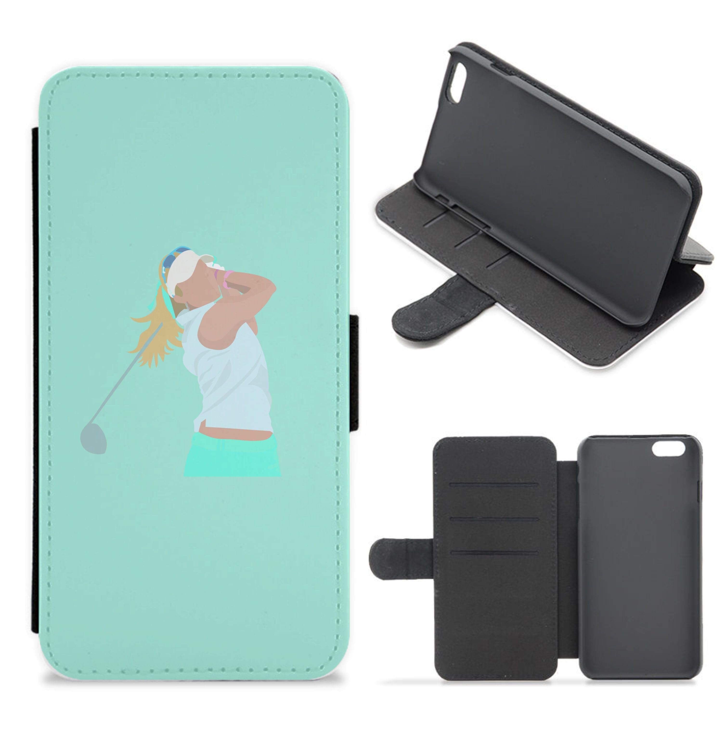 Thompson - Golf Flip / Wallet Phone Case