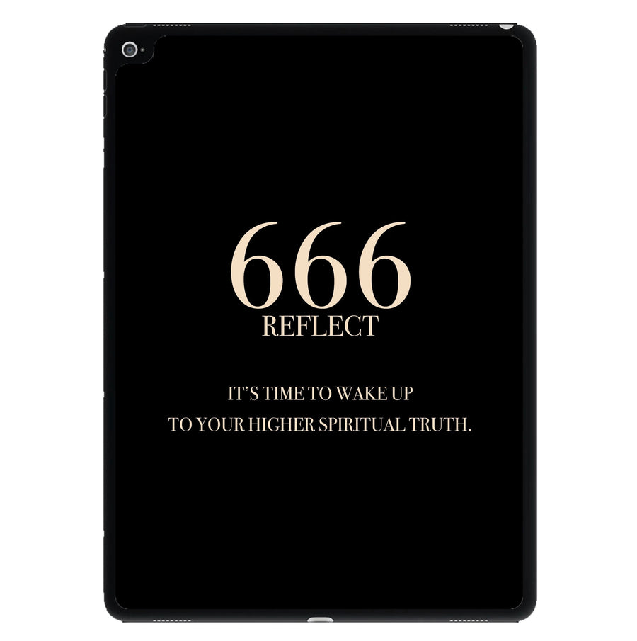 666 - Angel Numbers iPad Case