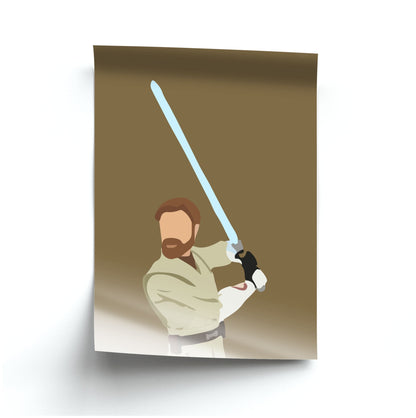 Kenobi Faceless Poster