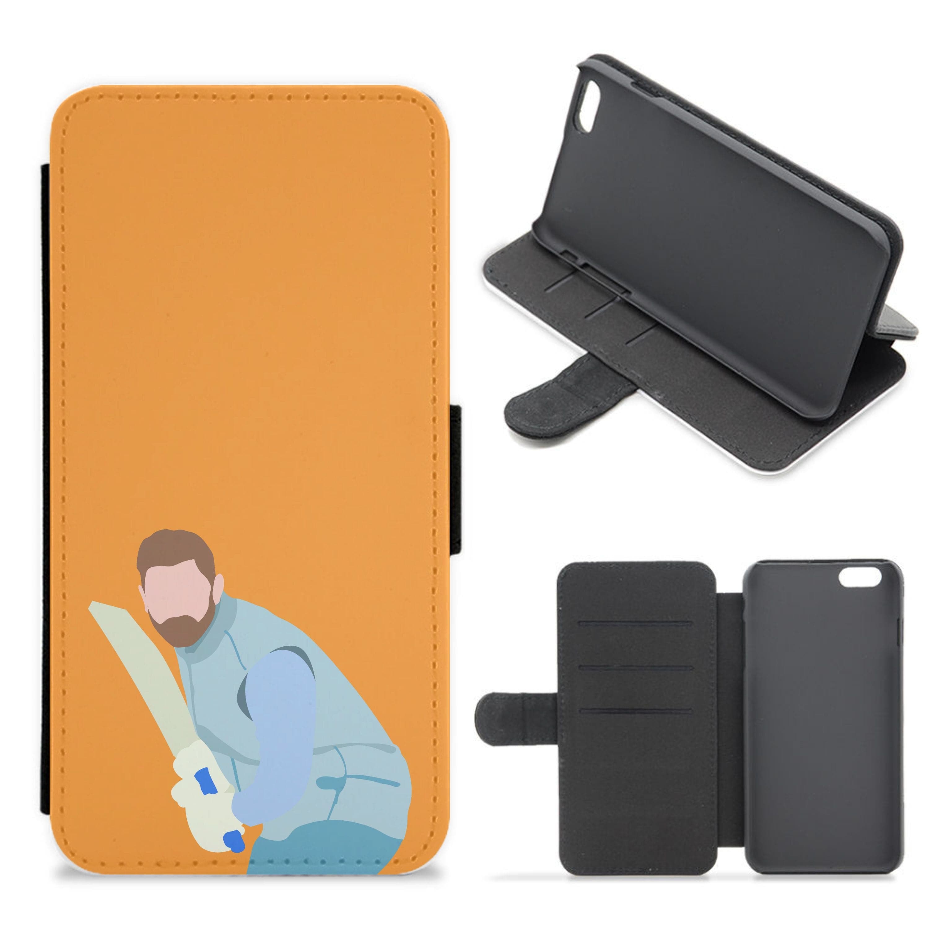 Bairstow - Cricket Flip / Wallet Phone Case