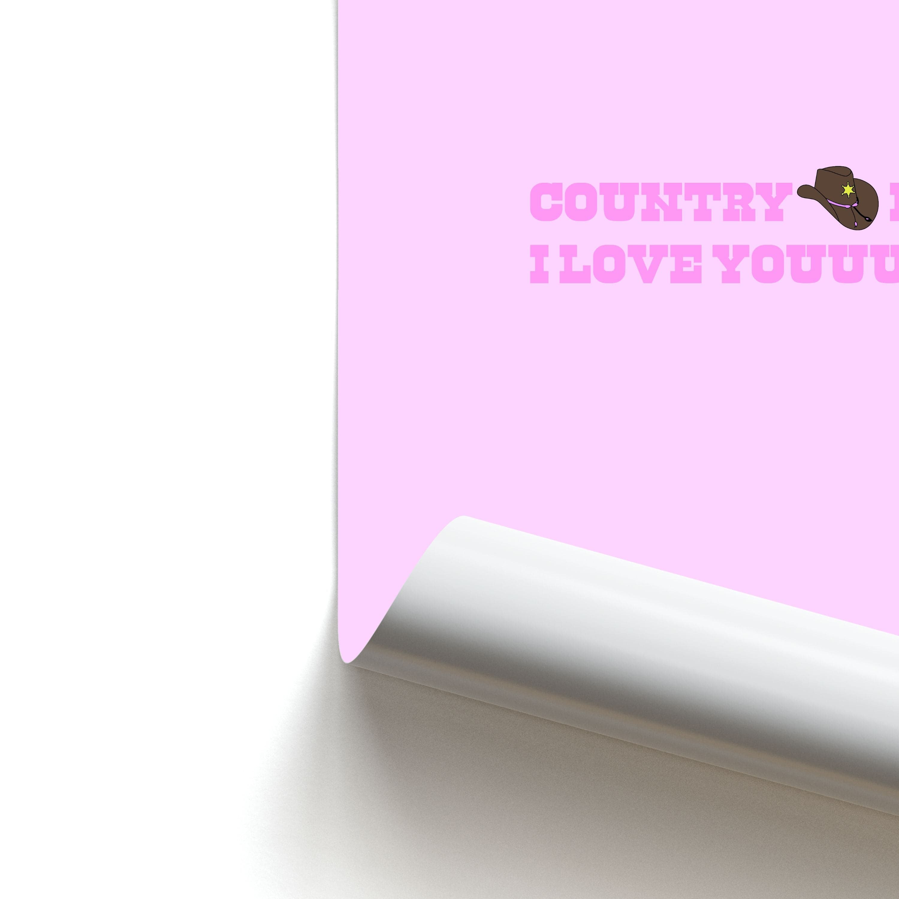 Country Boy I Love You - Memes Poster