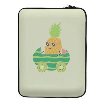 Summer Drive Pineapple Laptop Sleeve