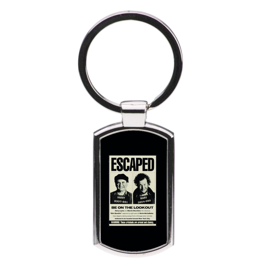 Escaped - Home Alone Luxury Keyring