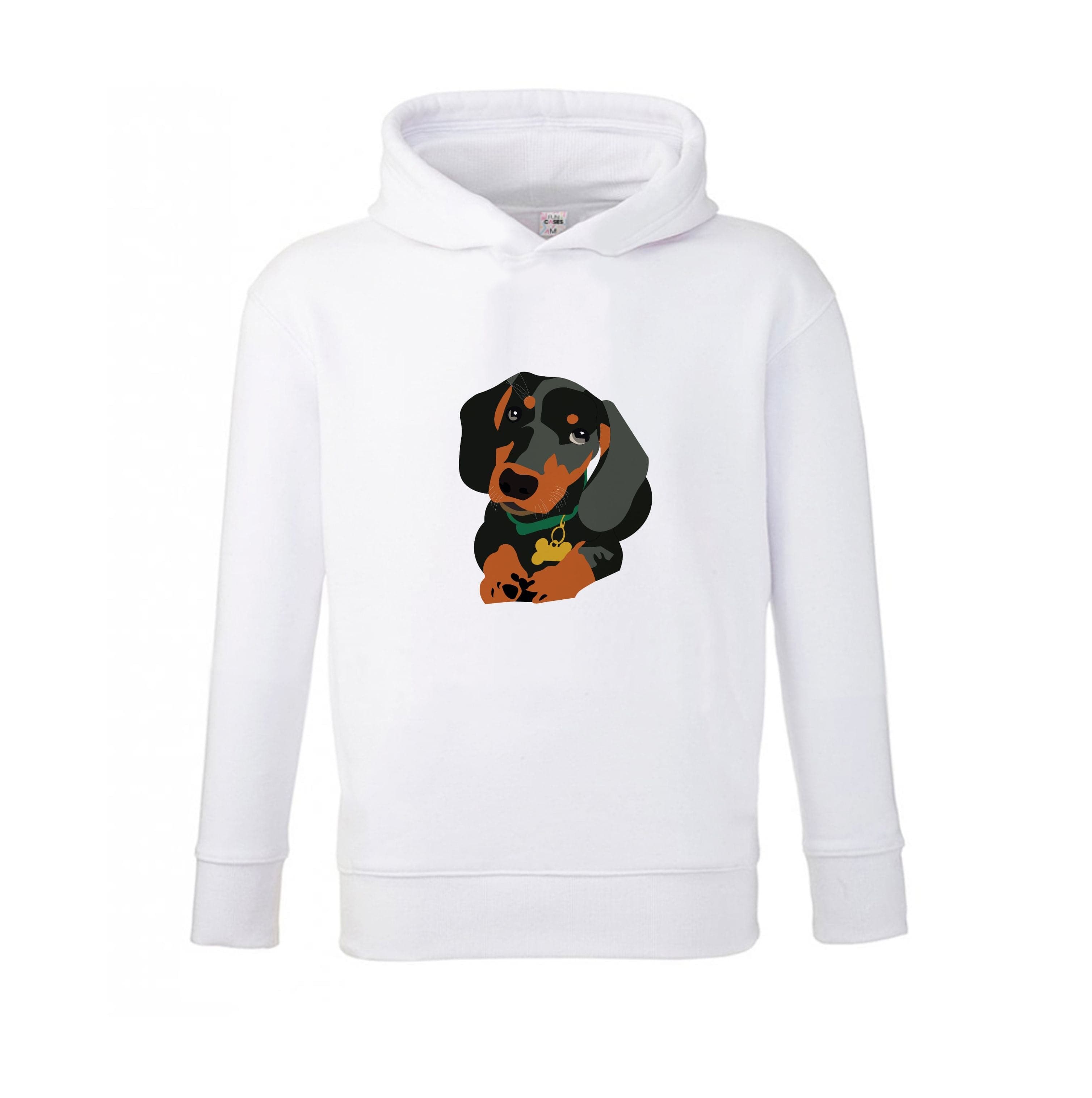 Black & brown - Dachshunds Kids Hoodie