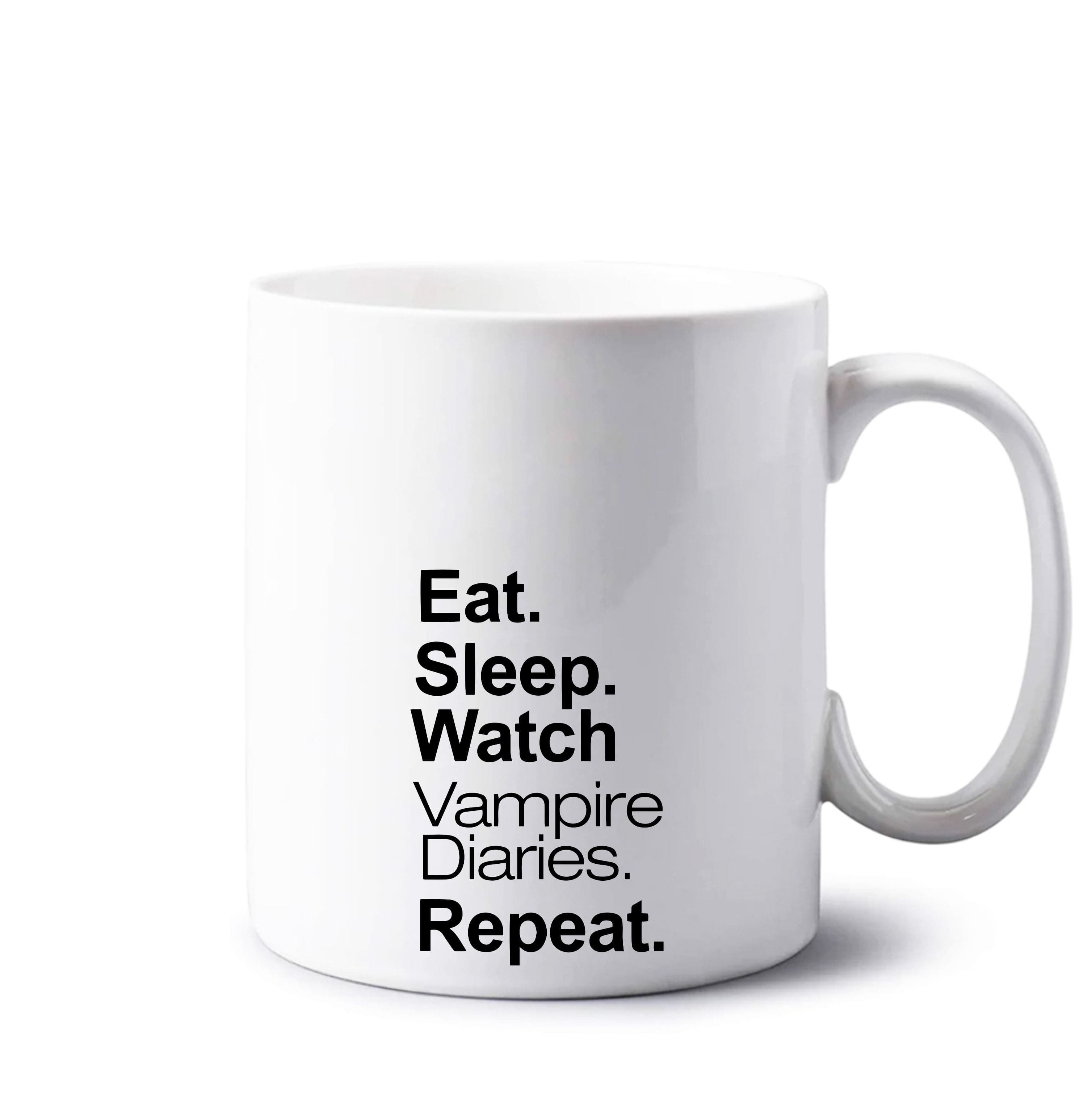 Eat Sleep Watch VPD Repeat Mug