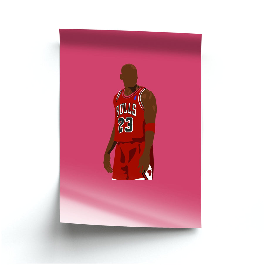 Michael Jordan - Basketball Poster