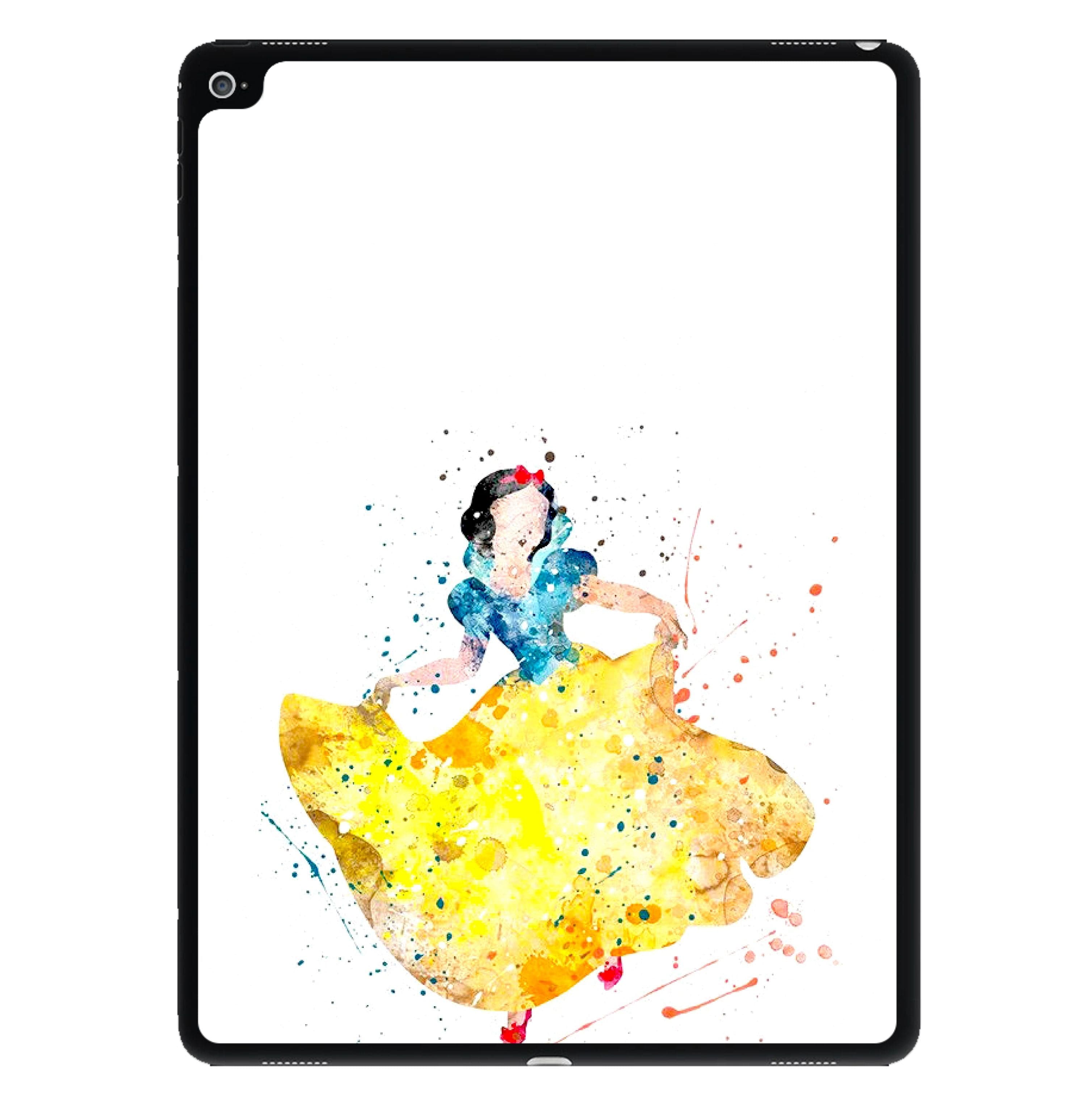 Watercolour Snow White Fairytale iPad Case