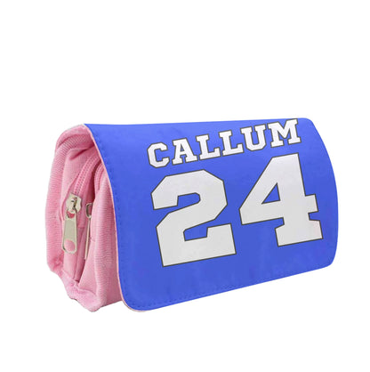 Dark Blue - Personalised Football Pencil Case