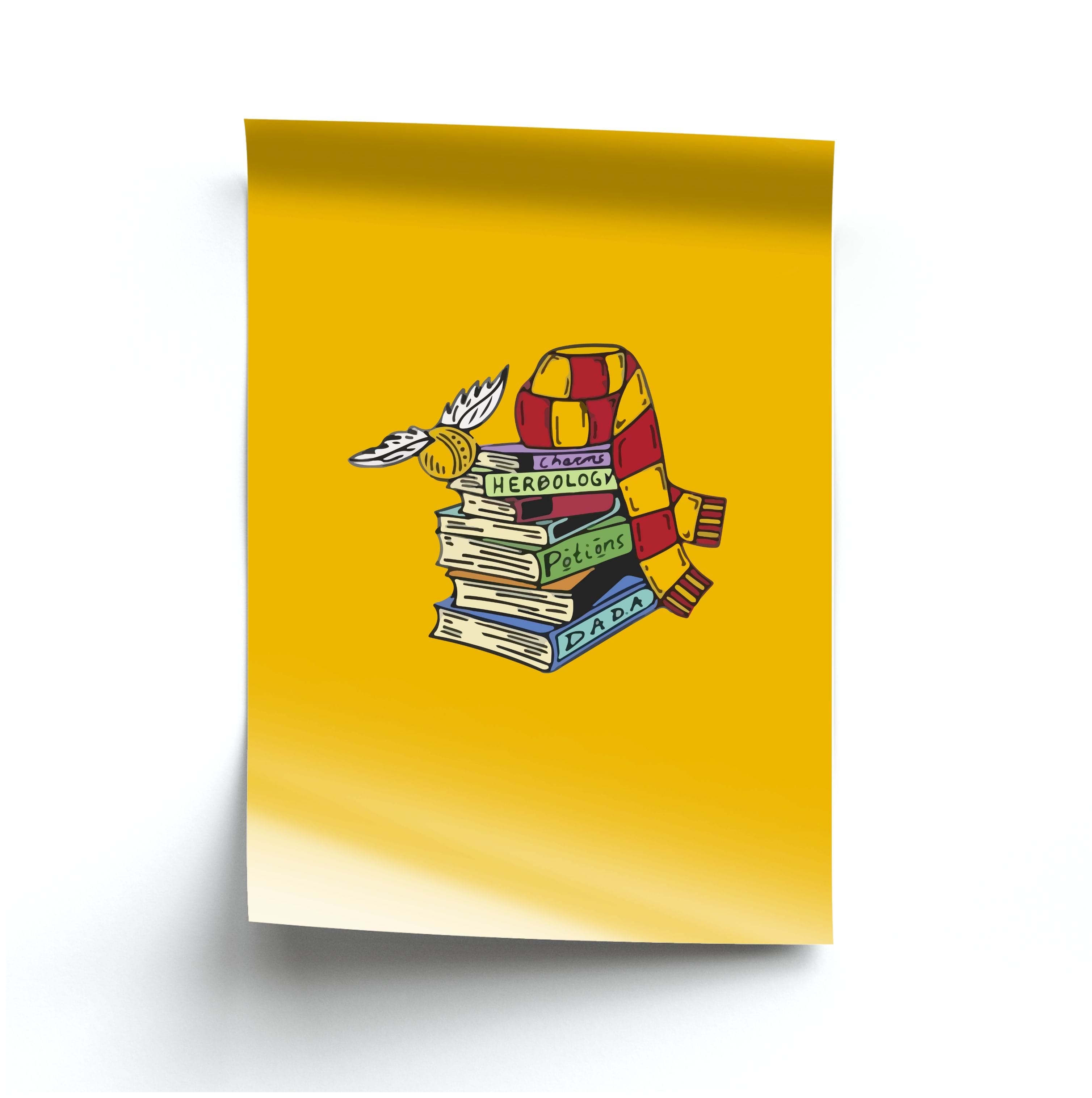 Book Stack Poster