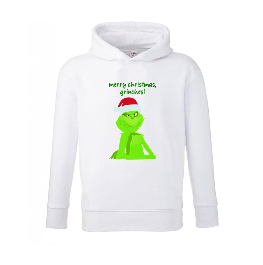 Merry Christmas, Grinches - Christmas Kids Hoodie