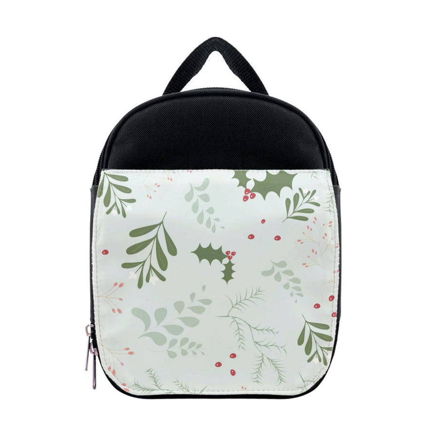 Christmas Floral Pattern Lunchbox