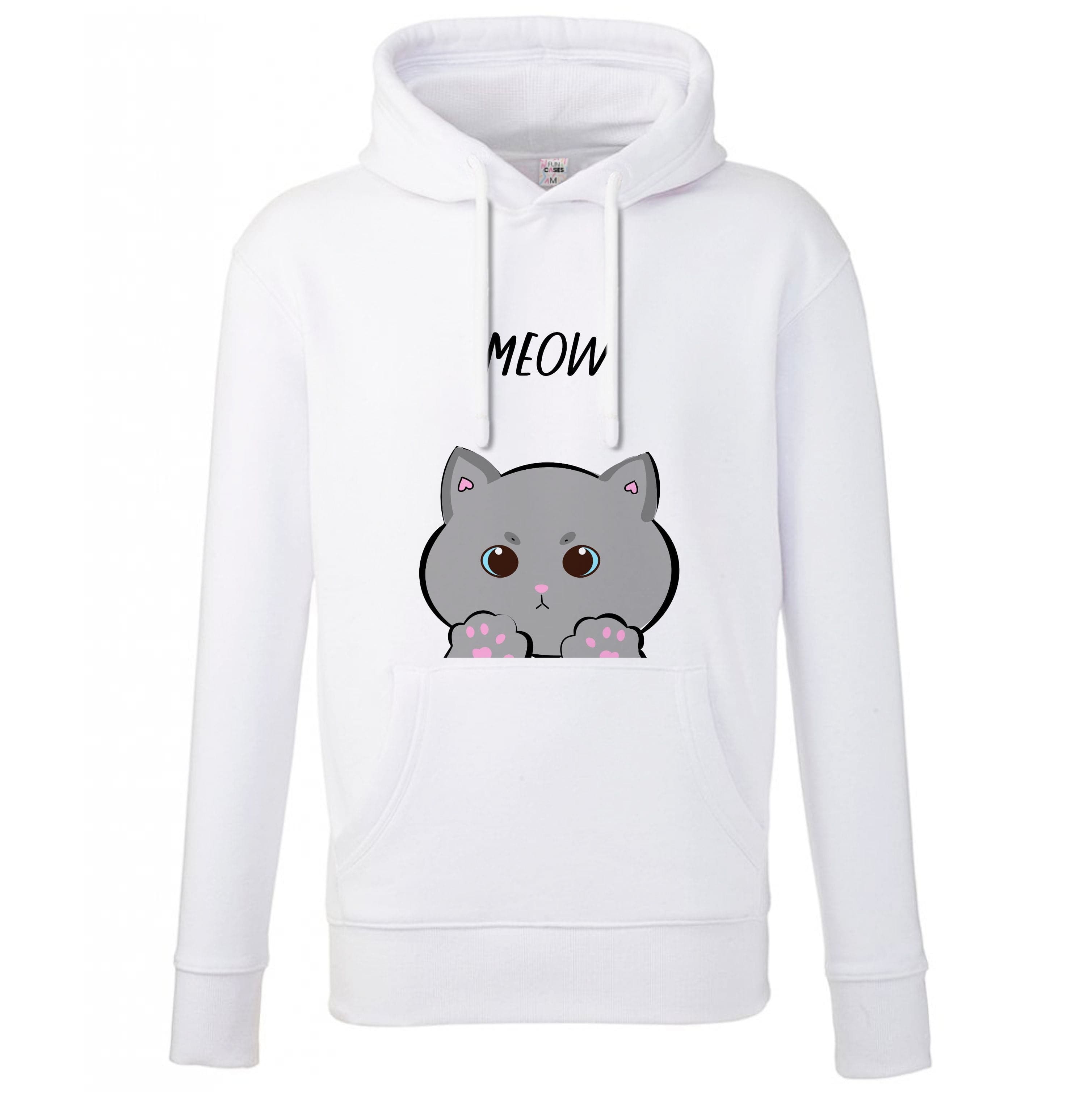 Grey Kitty - Cats Hoodie