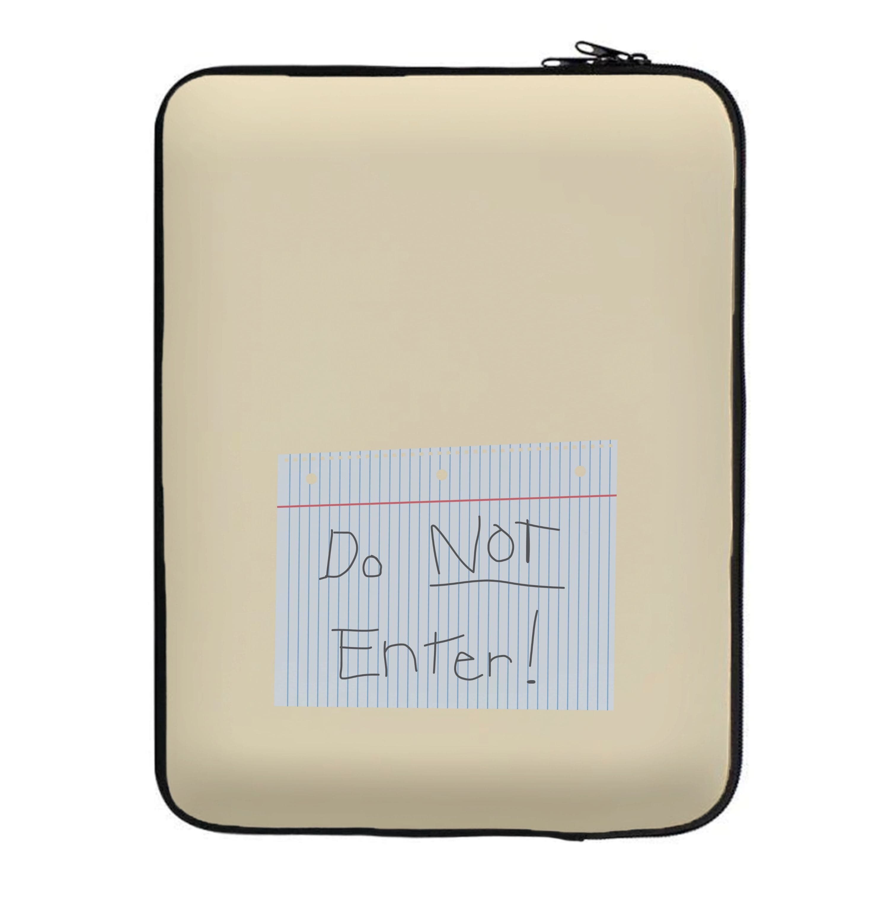 Do Not Disturb - Sheldon Laptop Sleeve