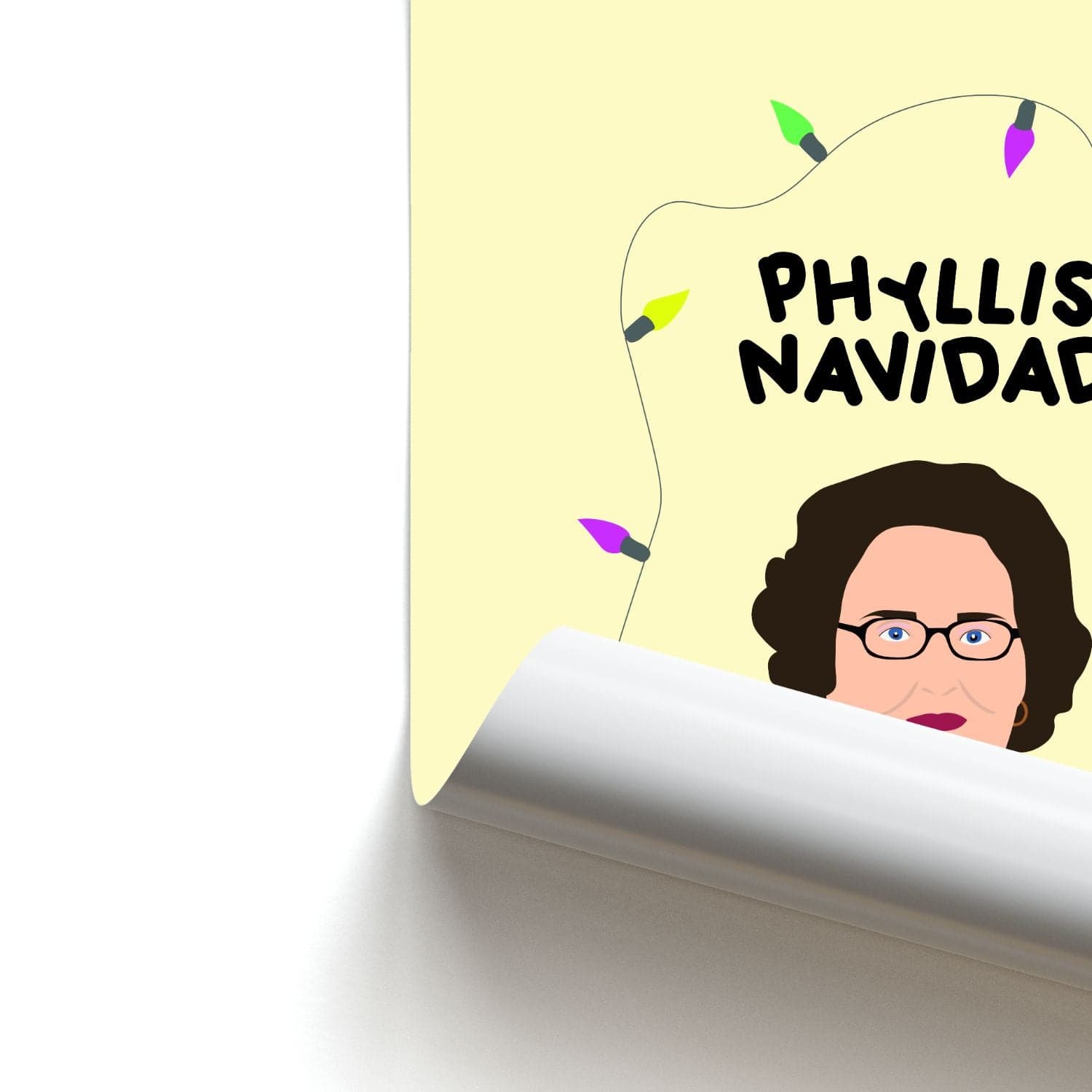 Phyllis Navidad Poster