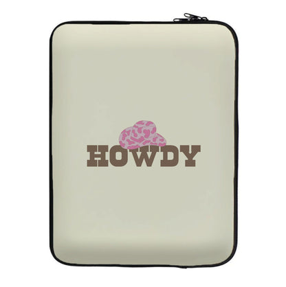 Howdy - Western  Laptop Sleeve